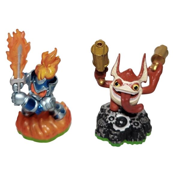 Activision Skylanders Spyro's Trigger Happy & Ignitor Characters 2011 Pre-owned - Picture 1 of 5